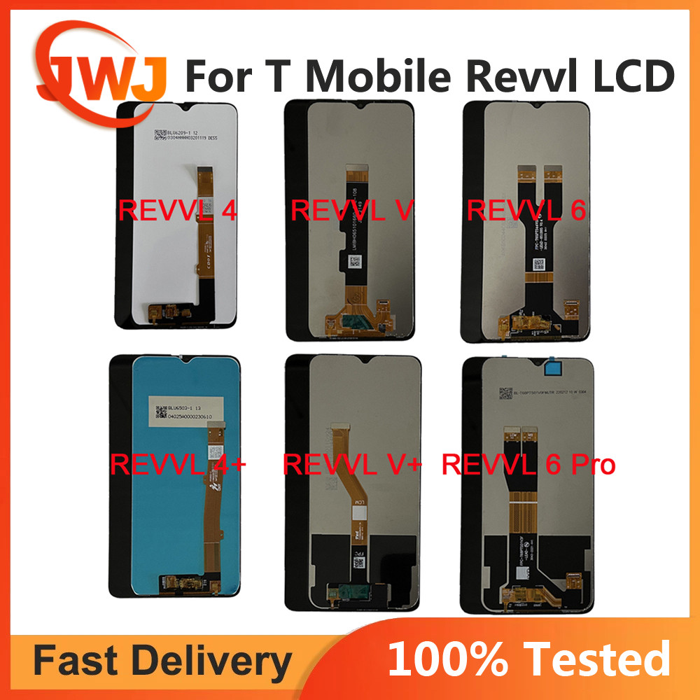 For T-Mobile Revvl 6 Pro 5G LCD TMAF035G Display Screen Digitizer T Phone LCD For REVVL4 4+ REVVL V 