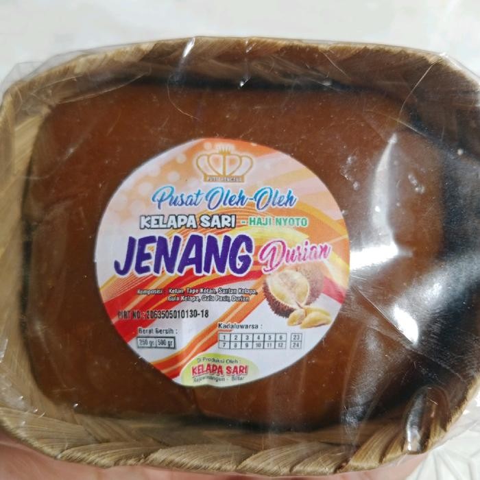 

New jenang durian hj nyoto 500gr