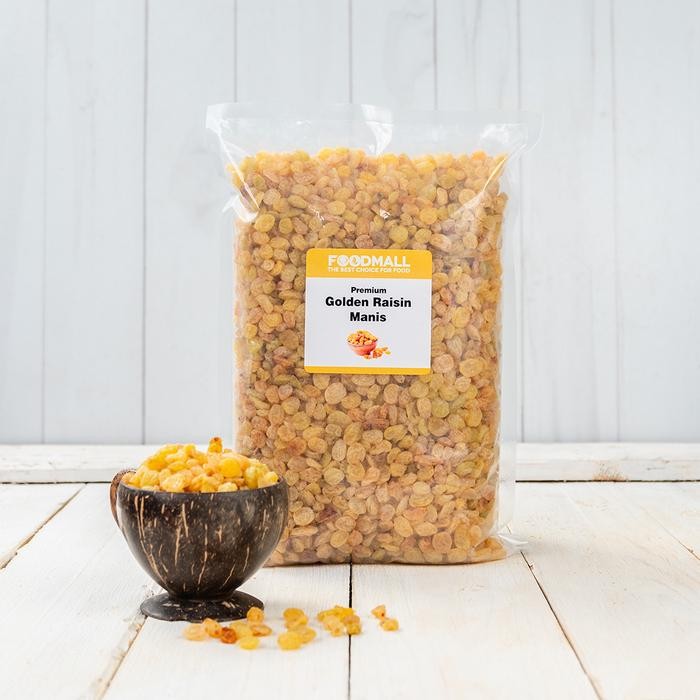 

New Golden Raisin Manis 1 Kg / Kismis golden emas