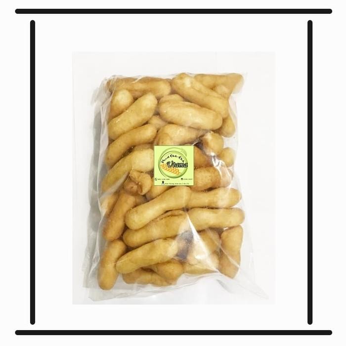 

New kerupuk amplang - krupuk ikan kuku macan bulat lonjong kiloan snack