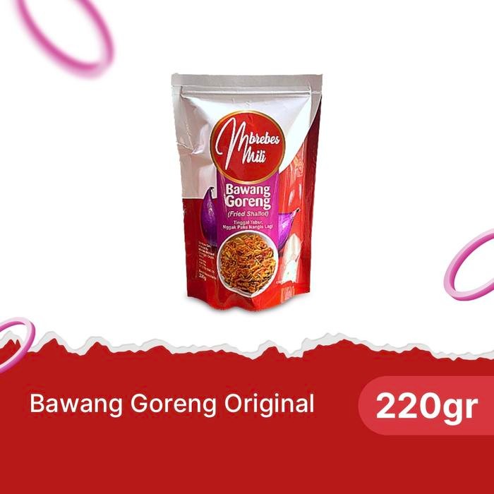 

New Bawang Goreng Original mBrebes Mili 220g