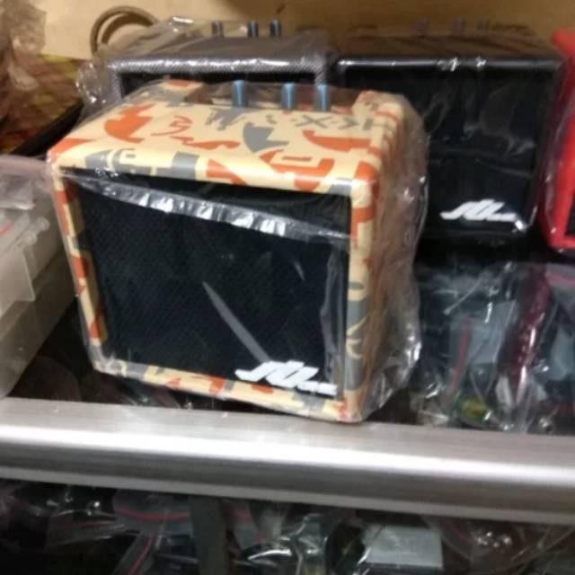 (Expert) Ampli Gitar Bass mini JTJ ONE 4 inch Distorsi Gratis Kabel