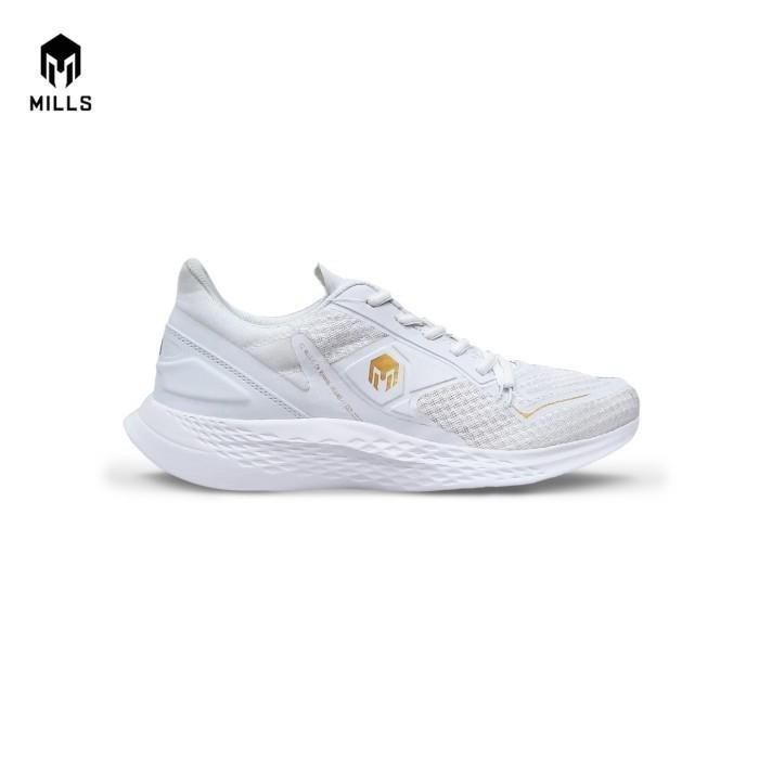 MILLS SEPATU Treximo Omega White/Gold 9100103