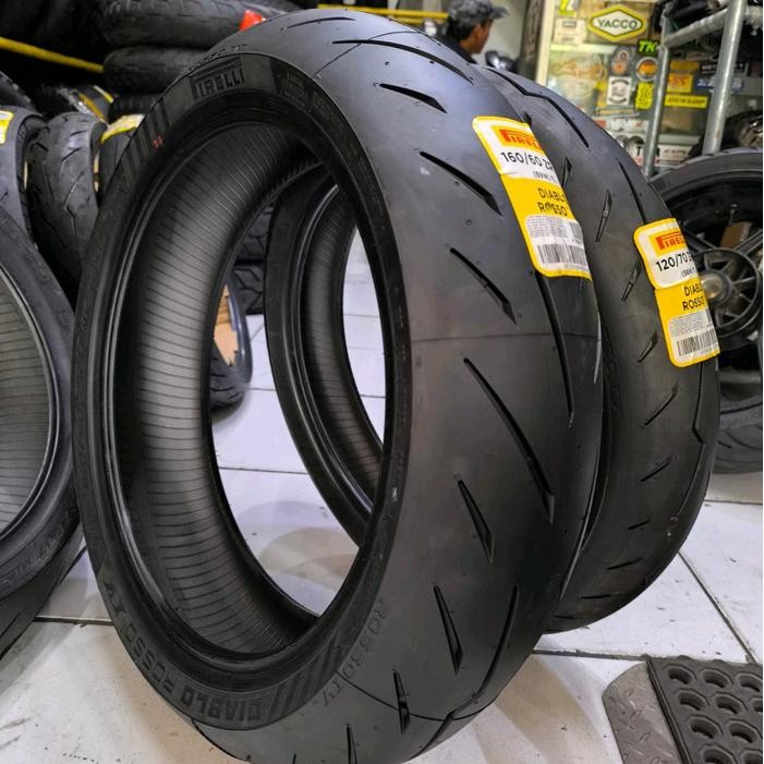 Set Ban Pirelli Diablo Rosso IV ZR 160/60-17&120/70-17 [IMPORT] Motor banmoge pirelli supercorsa
