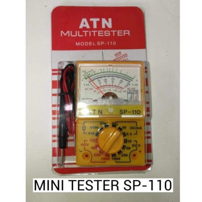[Expert] avometer multimeter multitester analog SP-110 avo kecil