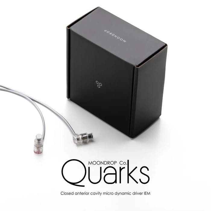 Moondrop Quarks Headset Iem In-Ear Earphone Dengan Crophone - Wired Plugin Aux