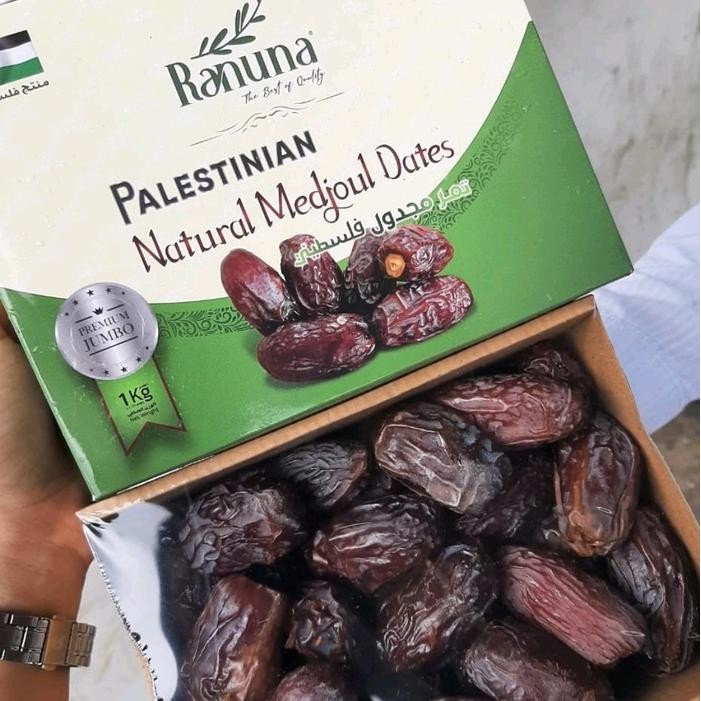 

Kurma Medjoul Pelistinain Jumbo 1Kg .