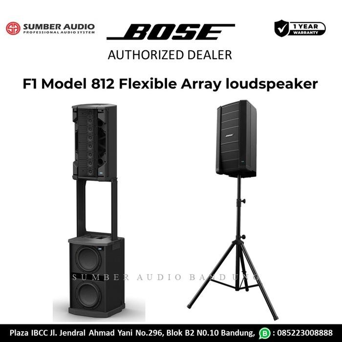 Speaker Aktif Bose F1 Model 812 Flexable Array Loudspeaker, Powered Bose Panaray Aktif F1 812