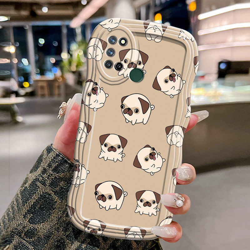 Casing Hp Untuk Realme 7i C17 Case Softcase Kesing Anjing babi ponsel Cesing terbuat dari kasingg ba