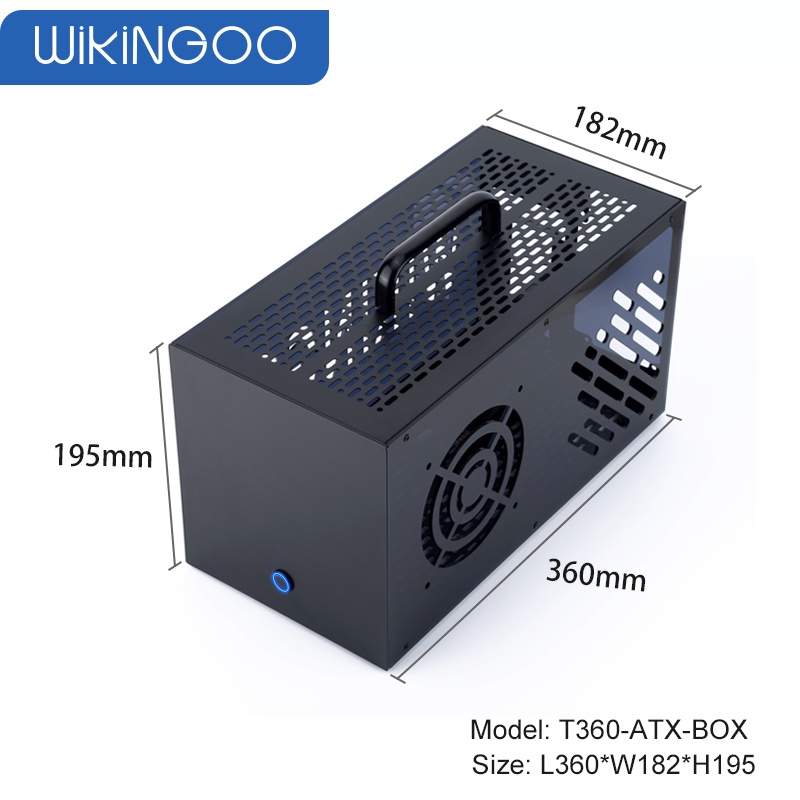 DOSD Laptop Thunderbolt 3/4 egpu Dock case supports 4090/7900xt graphics cards for DIY kit
