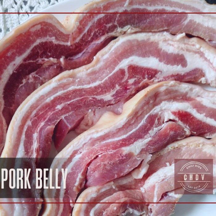 

PORK BELLY SAMCAN 1KG KODE 1195