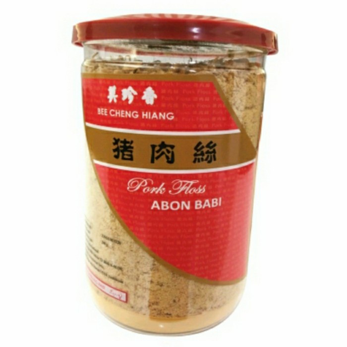 

PORK FLOSS BEE CHENG HIANG-ABON BABI IMPORT KODE 1398