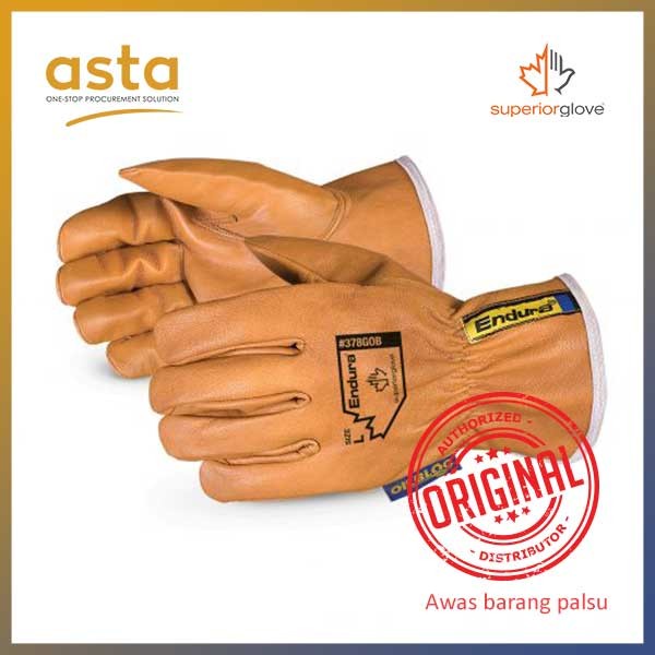 Sarung Tangan Kulit Anti Abrasi/Tusukan Superior Glove Endura 378GOB
