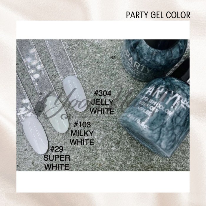 Party kutek gel halal uv led (01-365) nail polish party 15ml party gel