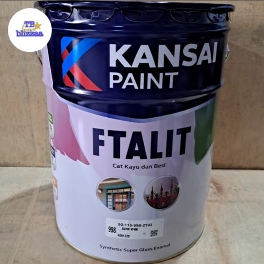 PROMO FTALIT 20kg Ftalit Silver 998 Ftalit Pastel Green 112 Stone Grey 610 Irish White 203 Kansai