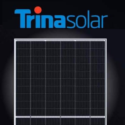 Panel Surya Trina Solar 550Wp 575Wp 665Wp Monocrystaline Perc Half Cell MBB High Power
