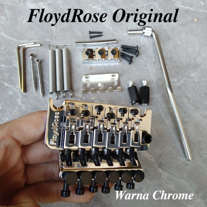Tremolo floydrose original tremolo floyd Rose original CHROME