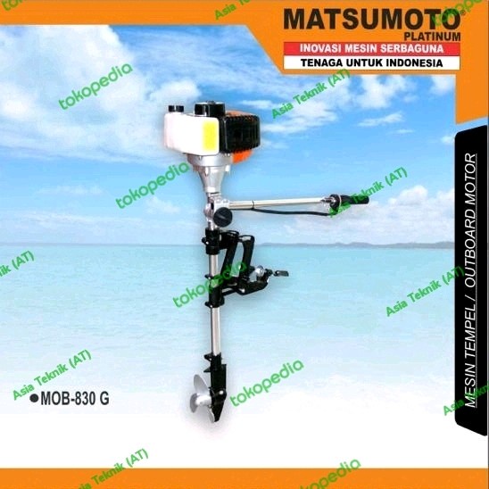 Mesin Tempel Perahu Kapal Outboard 3 Hp Matsumoto