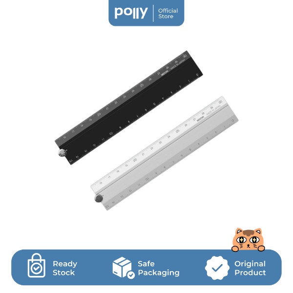 

KUYY MIDORI FOLDABLE RULER 30 CM / PENGGARIS ALUMUNIUM PACKING AMAN