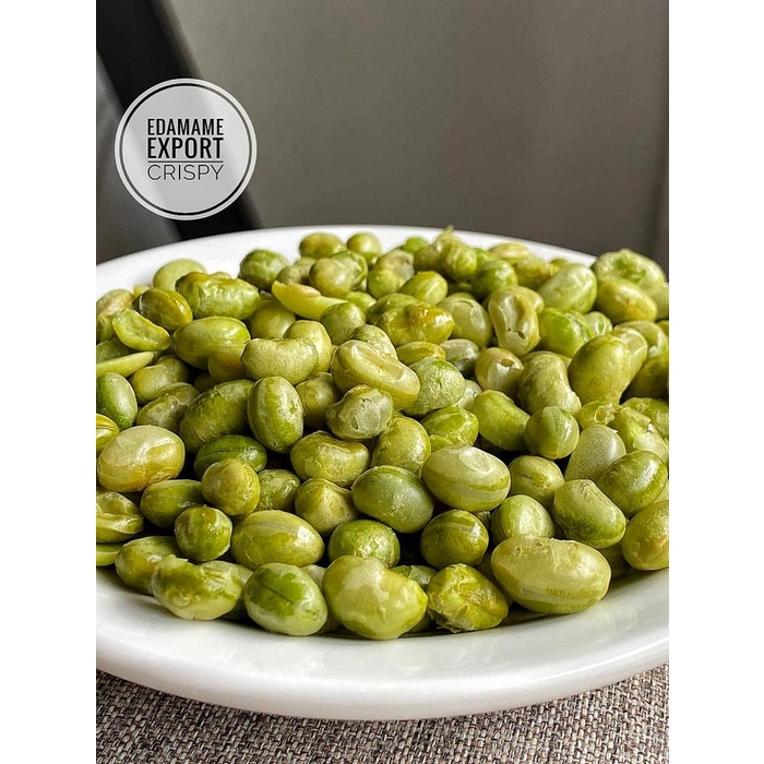 

BARANG TERLARIS 1300ml KERIPIK EDAMAME CRISPY JUMBO VEGETARIAN VEGAN HALAL PREMIUM