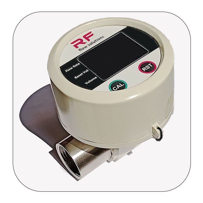 Turbine Digital Flow Meter RF flow solution 3 inch 4-20 mA