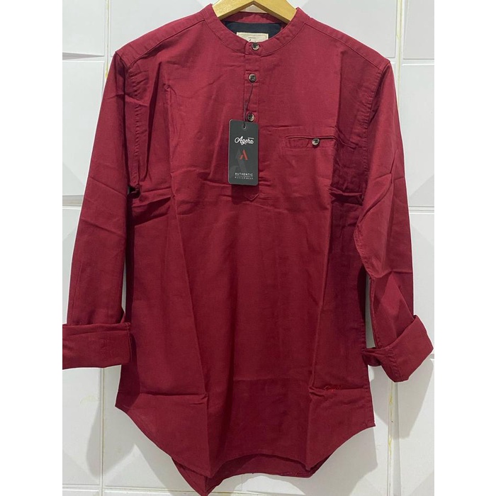 Product Laris Kemeja Semi Koko Agera Lengan Panjang