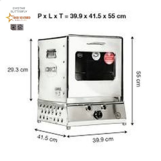 oven gas stainless hock portable no.3