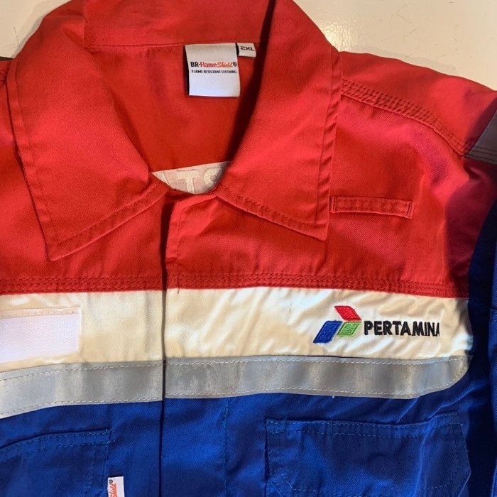 Wearpack Pertamina BR-FLAME Shield Ultra Coverall Pertamina BR-Flame