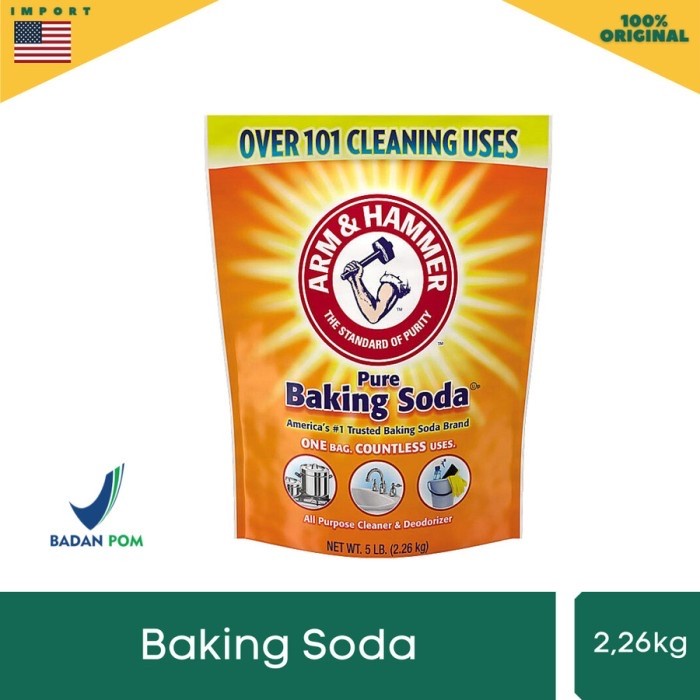 

ARM AND HAMMER BAKING SODA 2.267 KG KODE 987