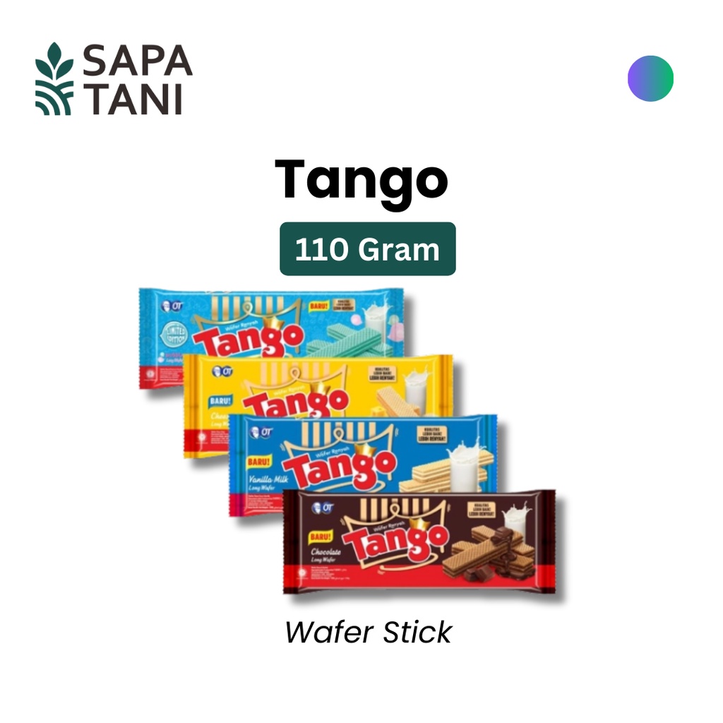 

Tango Wafer 110 gram Sapatani Wafer Lembut dan Renyah Favorit Keluarga