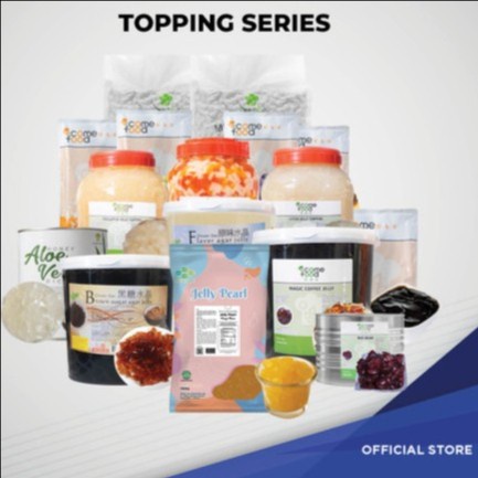 

Coconut Jelly Pineapple Lychee Topping Minuman Jeli Kelapa Sirup Nanas
