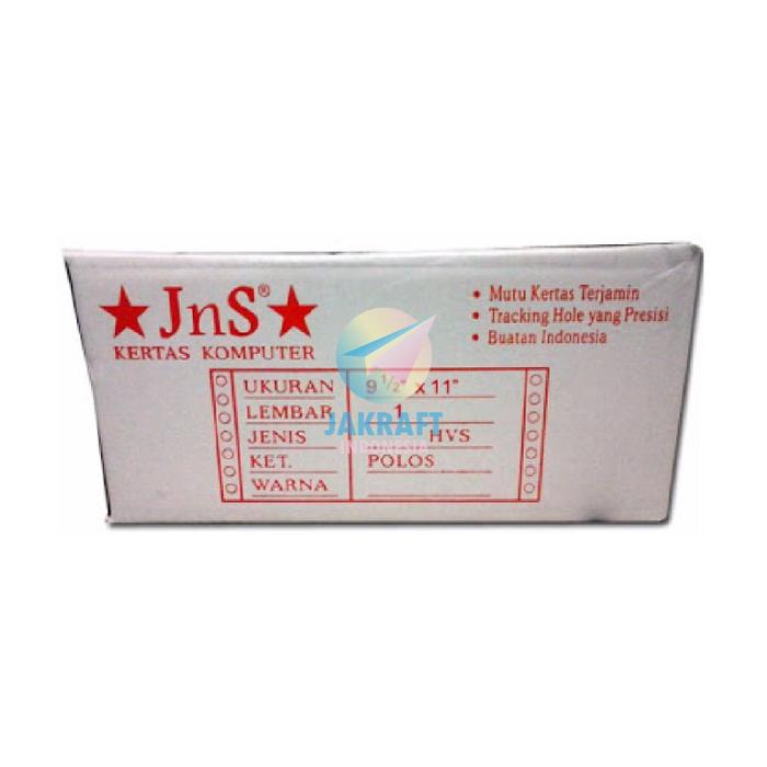 

(1 Box) Kertas Komputer Continuous Form Paper A4 1 Ply K1 9.5" x 11" atau A5 1 Ply Bagi 2 K1/2 9.5