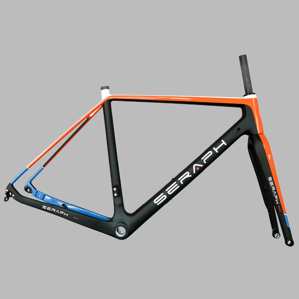 TRAC Gravel Carbon Bike Frame, Available Gravel Disc, 700C, Thru Axle, 142mm, Disc, Gravel frame , C