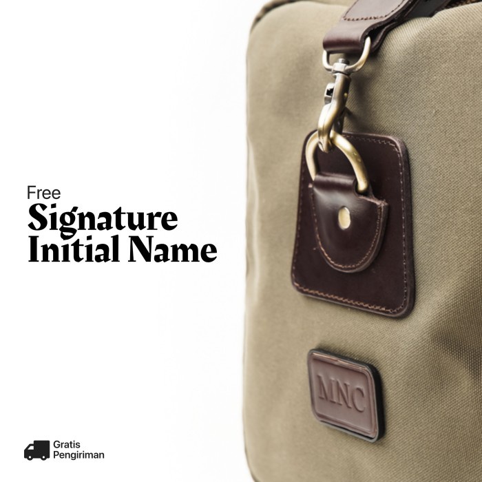 Tas Travel Kanvas Duffle Bag Lthrkrft