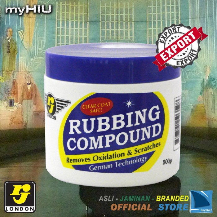 Kompon Pengkilap 500 Gr Goresan Oksidasi - Rubbing Compound Rj London
