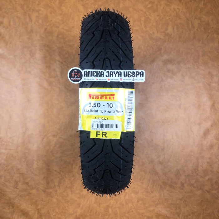 Ban Vespa Pirelli Angel Scooter 3.50 Ring 10 Untuk Px, Exclusive, Exce
