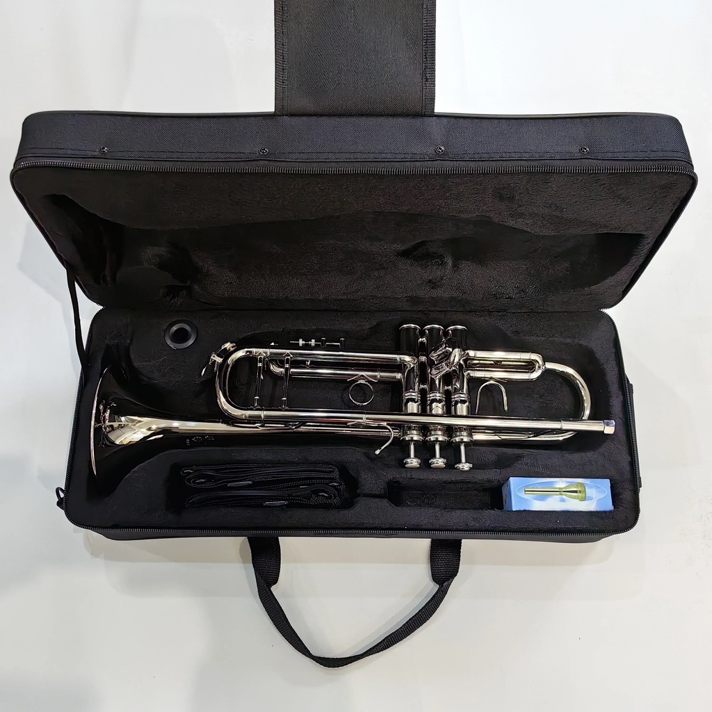 HAL Professional Standard Brass Trumpet Bb Trumpet with Mouthpiece Carrying Case