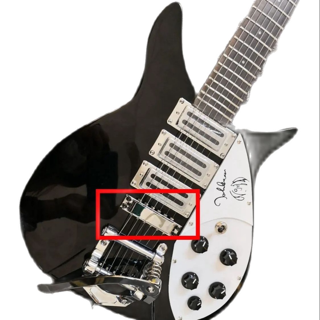 HAL Upgrade Chrome ric Guitar Bridge 6 string 12 string Electric Guitar Bridge Professional Guitar P