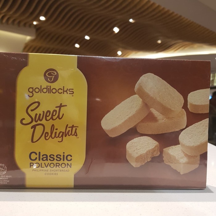 

GOLDILOCKS CLASSIC POLVORON 300G ISI 12 ORIGINAL SM FILIPINA KUE KHAS KODE 250