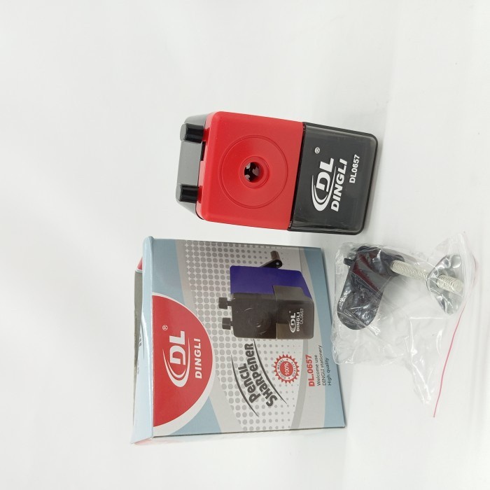 

Serutan Pensil Meja Rautan Pencil Sharpener/Rautan Putar Pensil DL0657