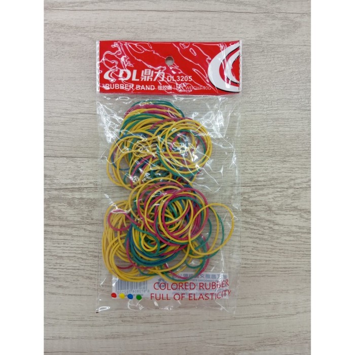 

Karet Gelang Pentil 1Pack/Karet Gelang Warna Warni Premium 50 Gram