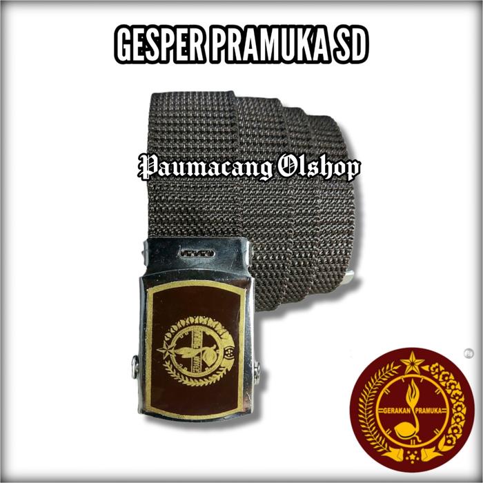 SETELAN SERAGAM SEKOLAH PRAMUKA SD PENGGALANG PUTRA BAJU PRAMUKA PENGGALANG LENGAN PENDEK CELANA PDL