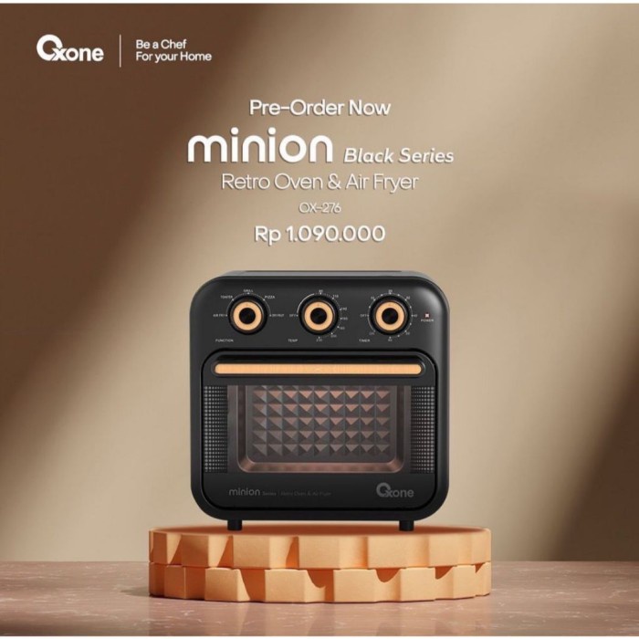 Oxone Ox-276 Retro Mini Oven & Air Fryer Minion Series