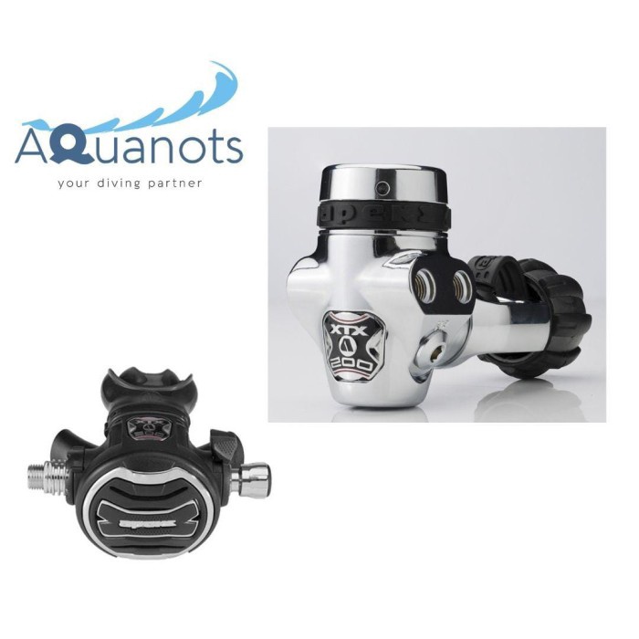 TERLARIS APEKS ALAT DIVE REGULATOR SET XTX200 1&2ND STAGE + OCTO