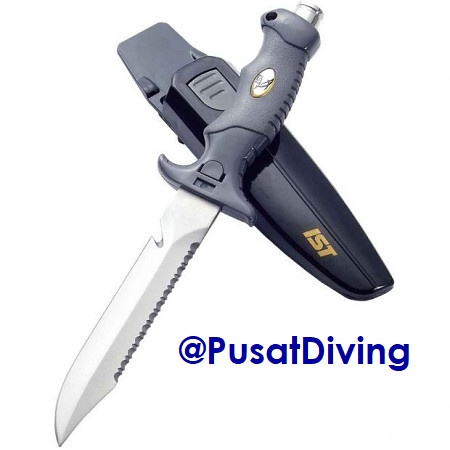 TERLARIS Pisau Selam Knive Dive Tools Stainless K09 IST