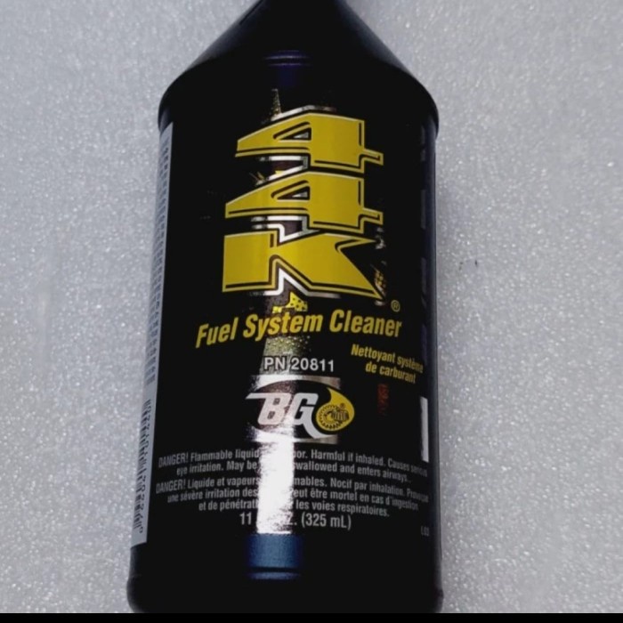 Bg fuel system cleaner