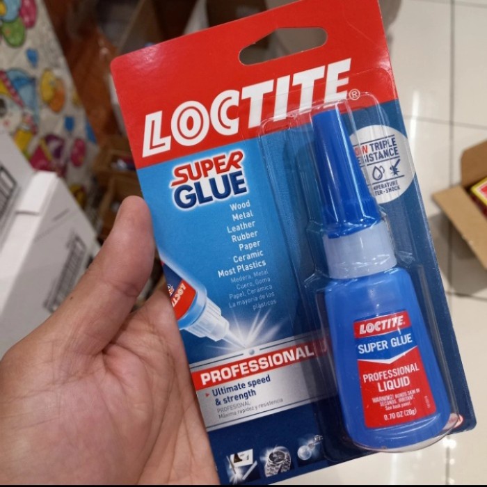 

Loctite Super Glue Professional Liquid Heavy Duty 20 Gr / Super Glue
