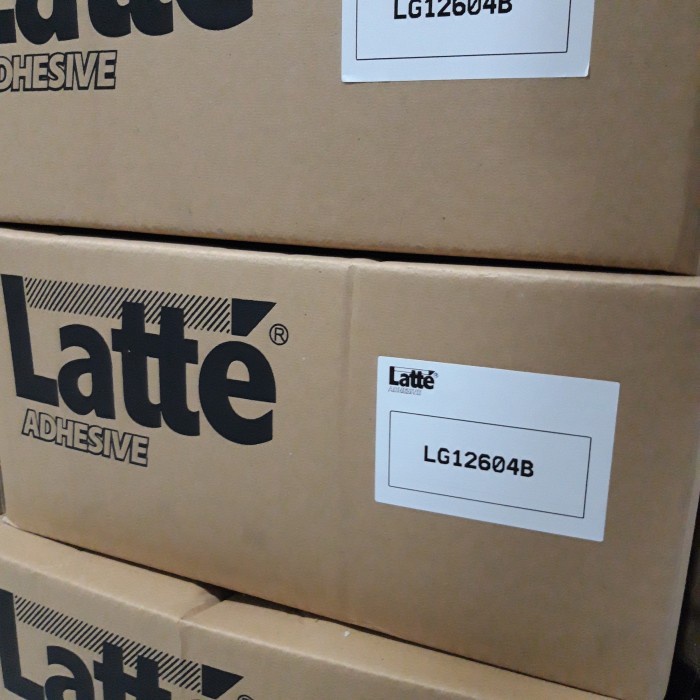 

lem kertas LATTE / paper corrugated / karton / kraft / board / box