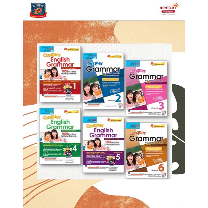 

TERBARU Conquer Grammar For Primary Levels Buku Latihan Tata Bahasa SD
