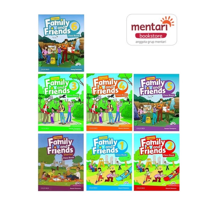 

TERBARU Family and Friends Class Book 2nd Edition Buku Sekolah